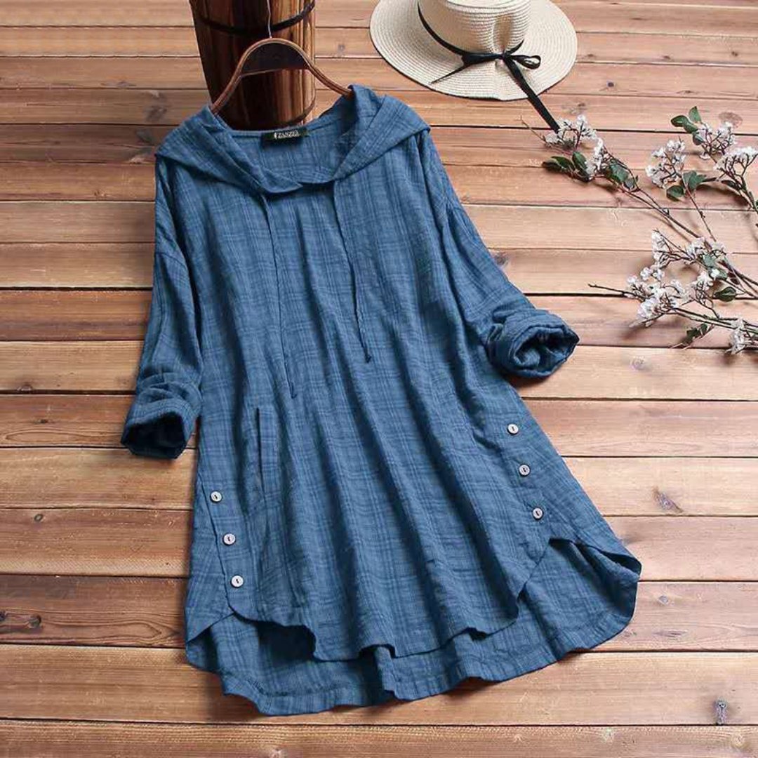 Robe tunique avec capuche - Confort et style - Projet Paris - Parfaite pour une tenue décontractée