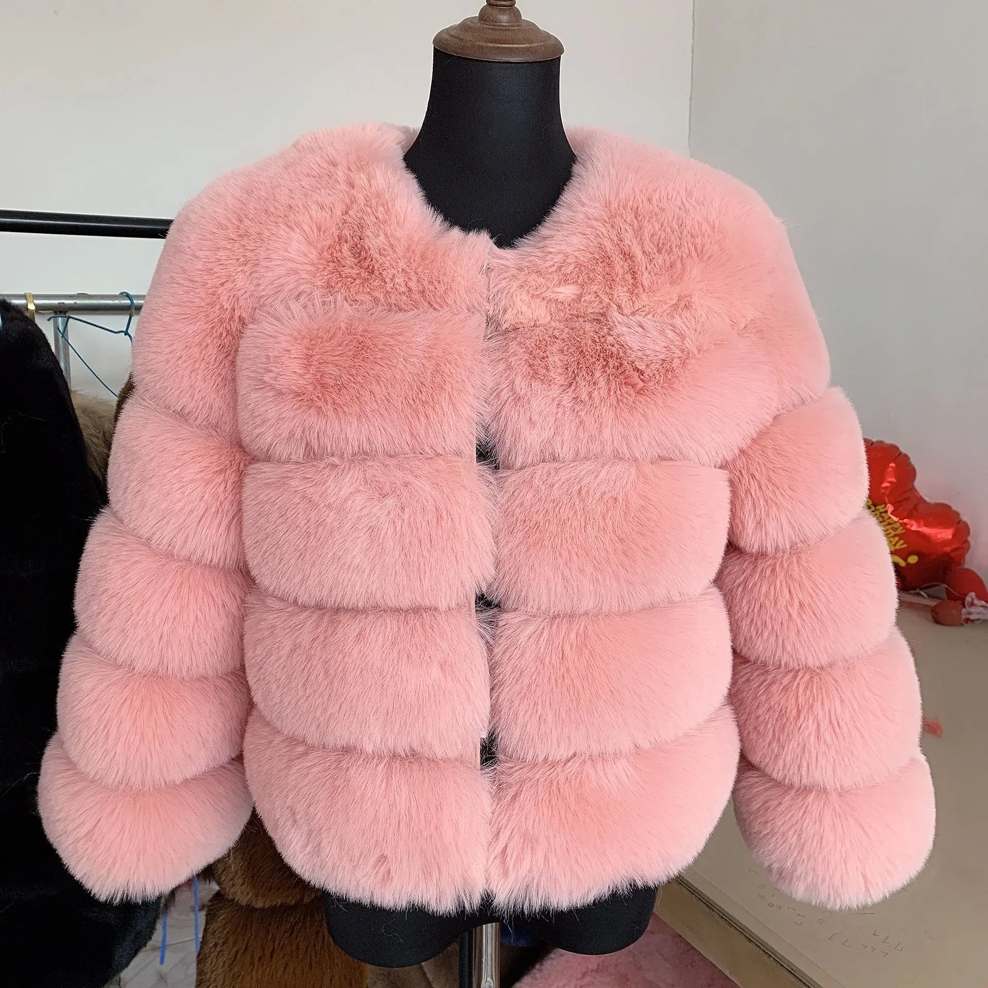 Manteau d'hiver élégant et chaud pour femmes