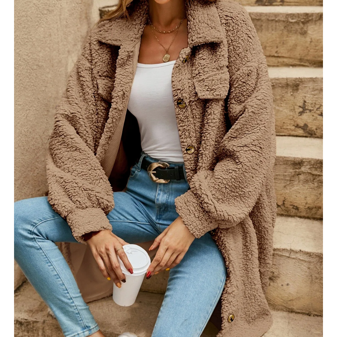Wendelina - Manteau long et confortable
