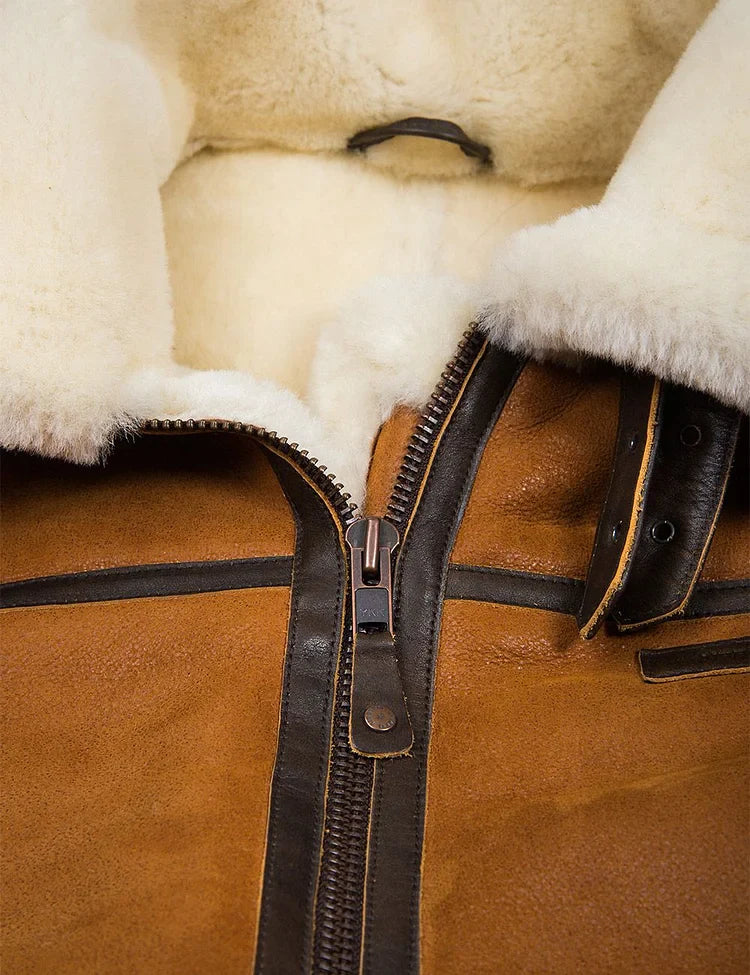 MAZE - Manteau d'hiver en cuir