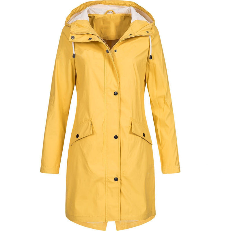 Trench-coat imperméable pour femmes