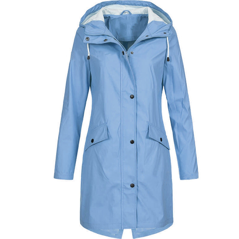 Trench-coat imperméable pour femmes