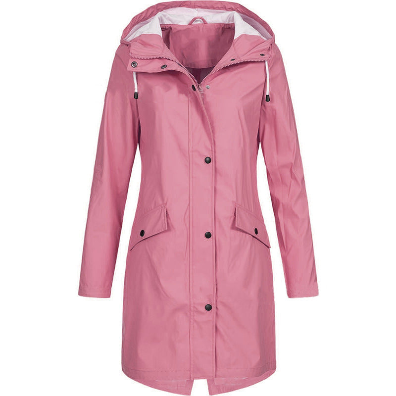 Trench-coat imperméable pour femmes