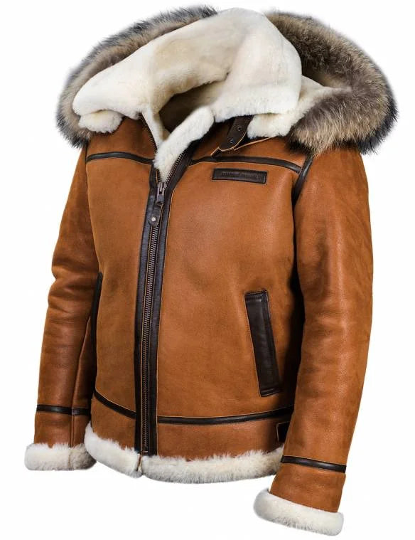 MAZE - Manteau d'hiver en cuir