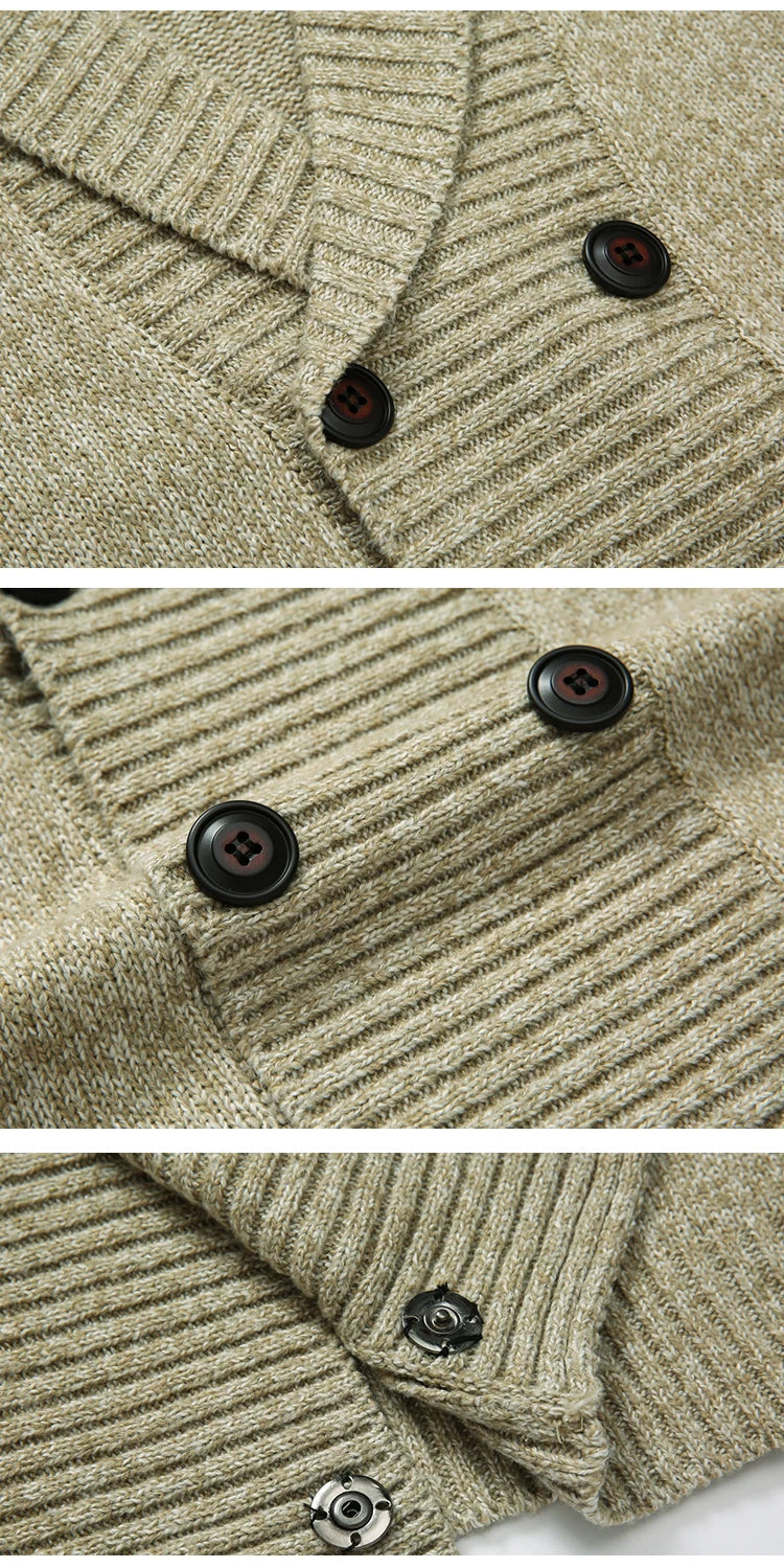 Bastiaan Cardigan Slimfit - Comfy & Knitted
