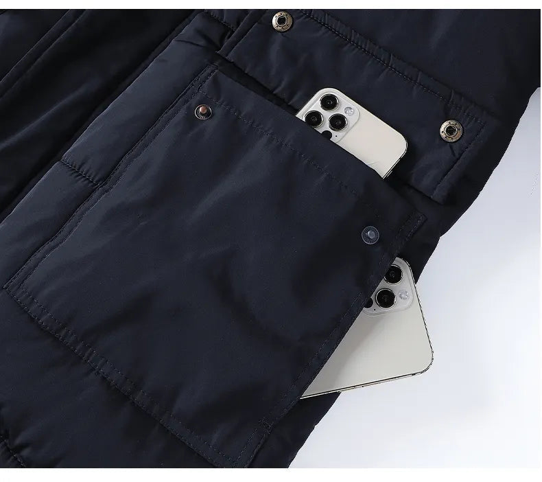 Hugo Titan Parka - Manteau d'hiver avec capuche