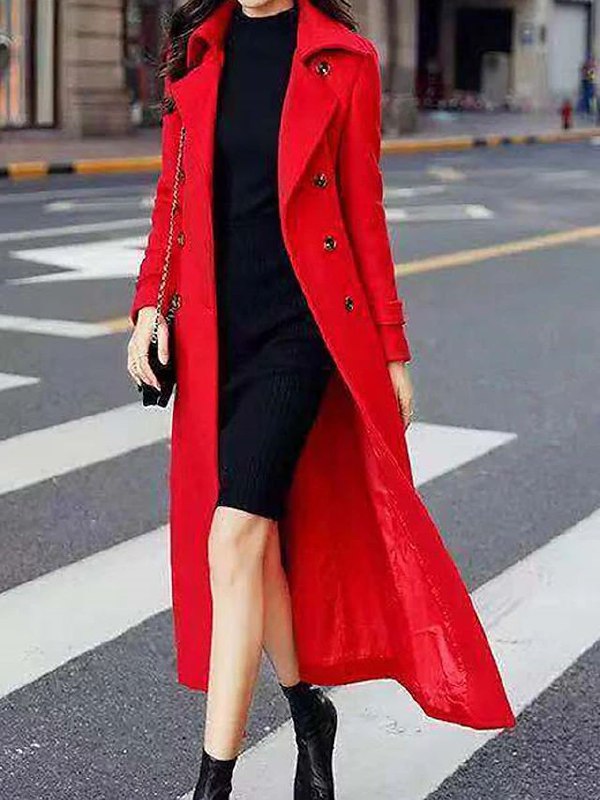 Romelyn - Manteau de laine pour femme