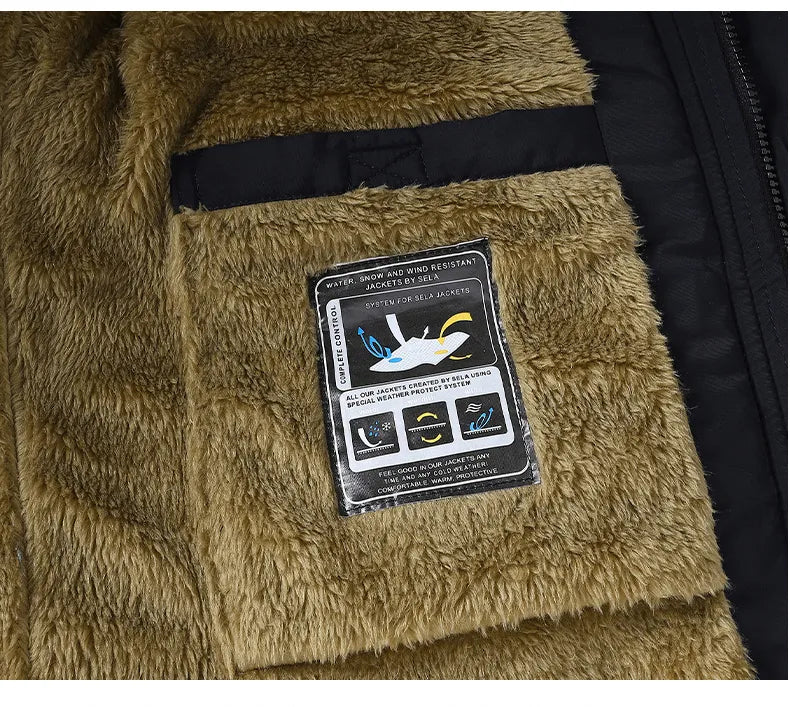 Hugo Titan Parka - Manteau d'hiver avec capuche