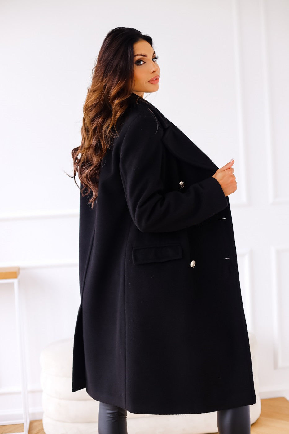 Manteau double boutonnage
