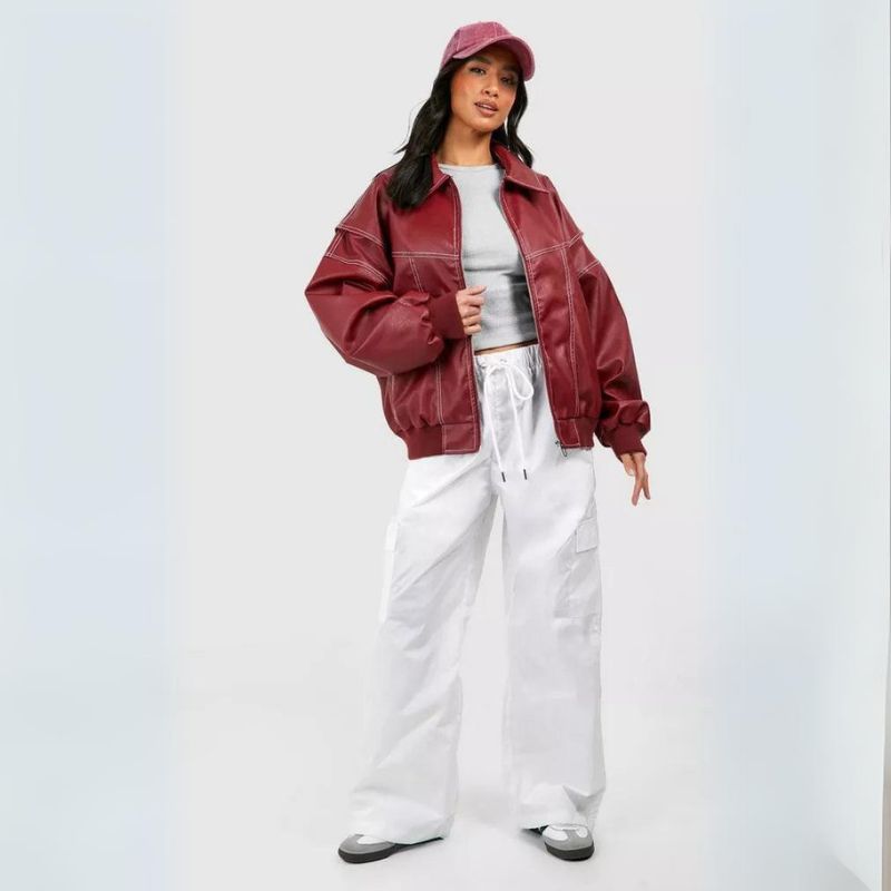 Yardley - Veste oversize audacieuse
