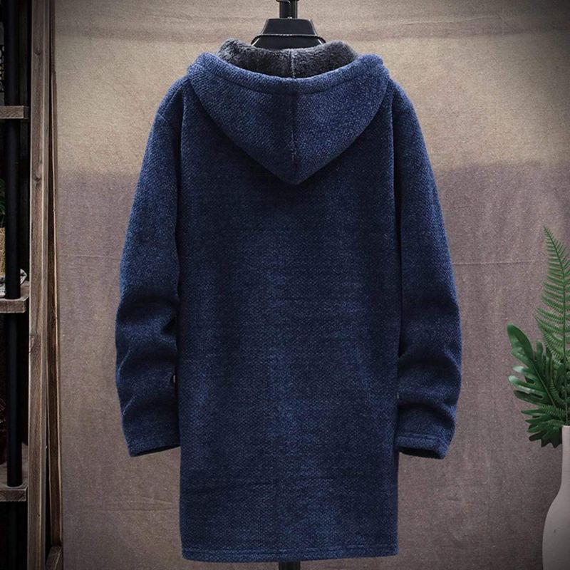 Peter - Sweat à capuche design chaud et décontracté avec poches latérales
