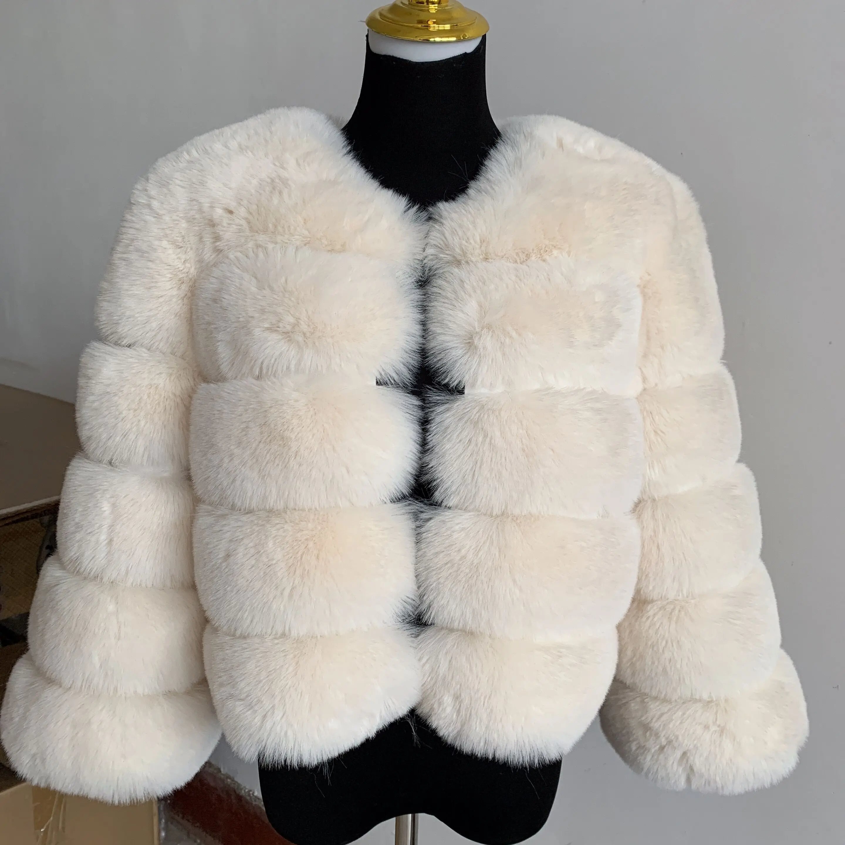 Manteau d'hiver élégant et chaud pour femmes