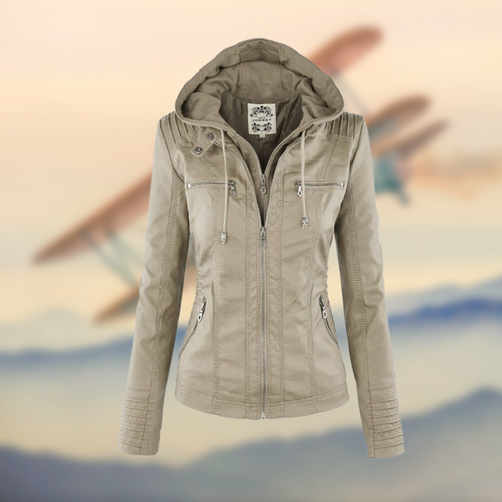 Aimée | Veste en cuir