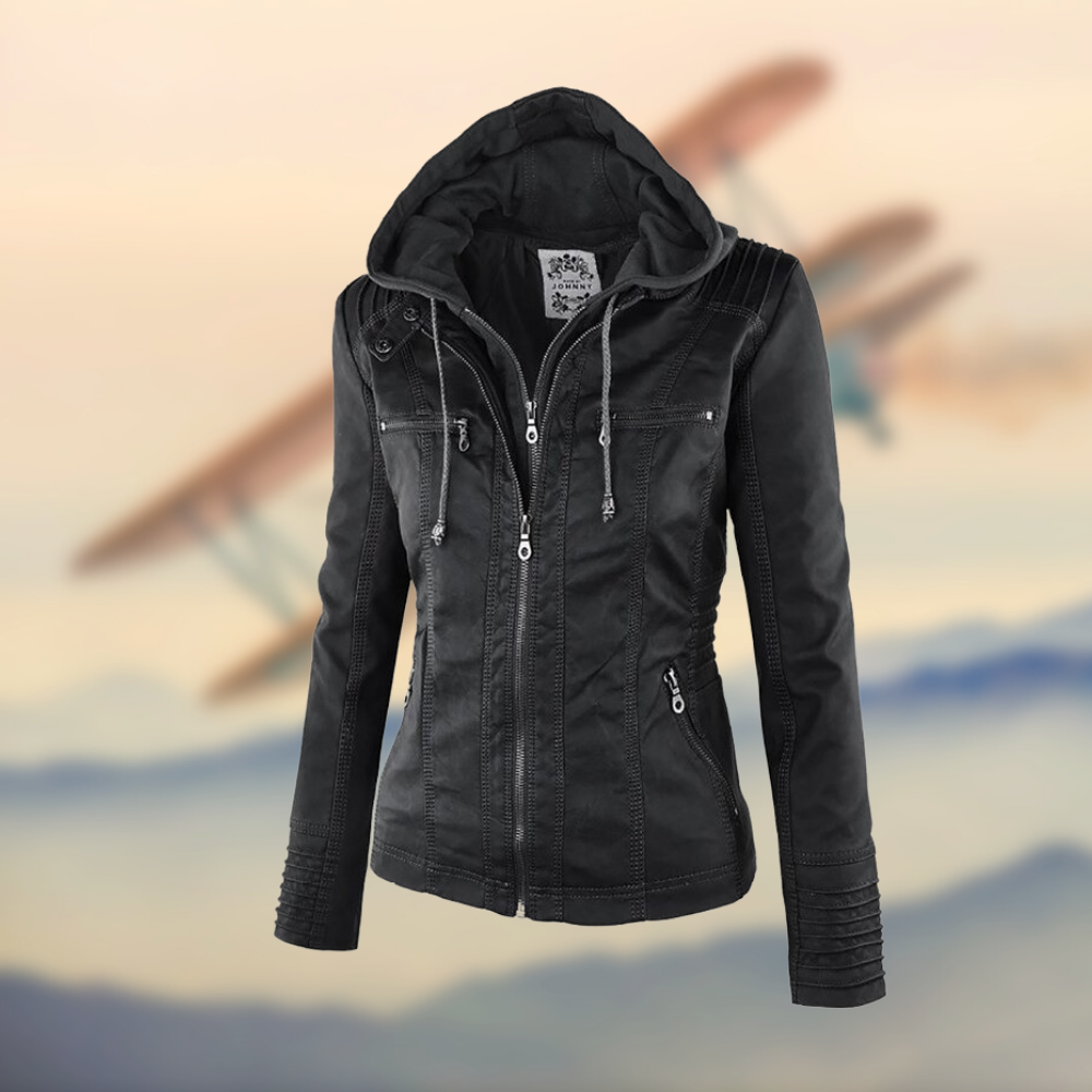 Aimée | Veste en cuir