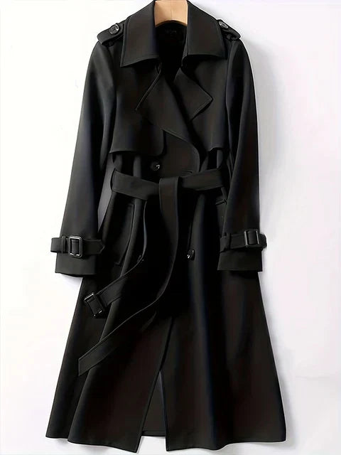 Lily - trench-coat élégant avec double rangée de boutons