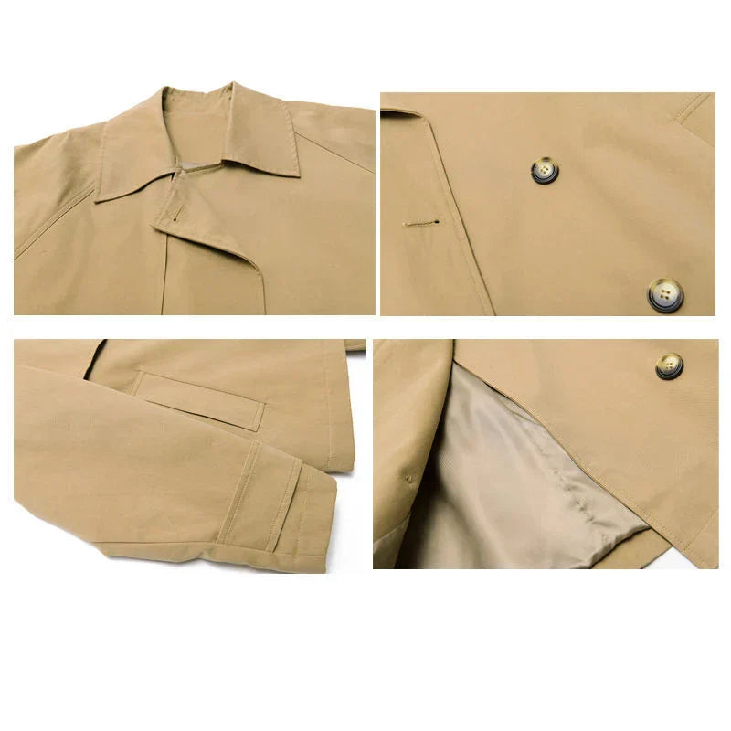 Alora - trench-coat décontracté avec ceinture