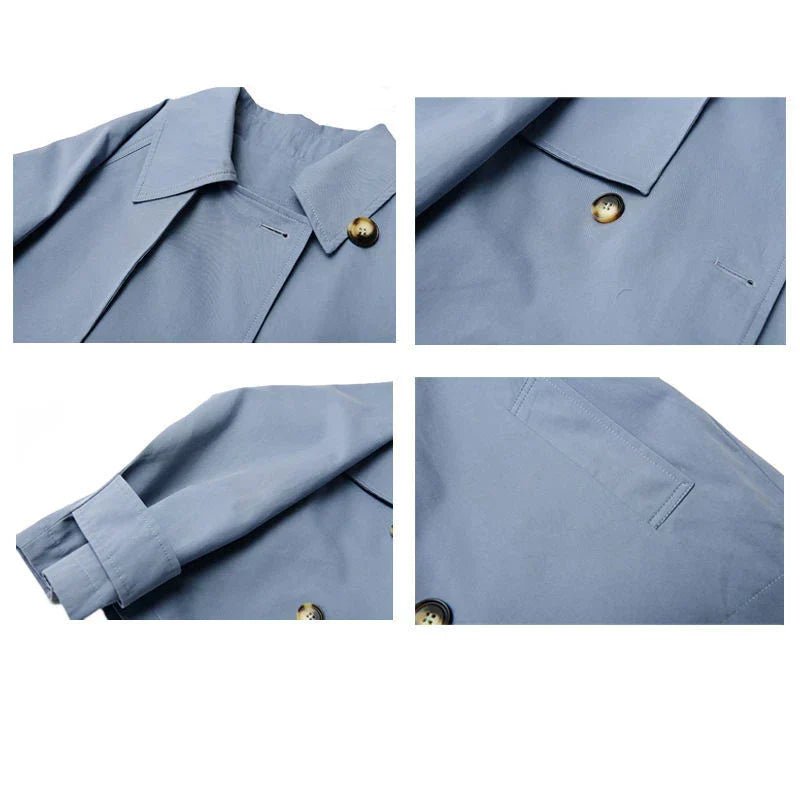 Alora - trench-coat décontracté avec ceinture