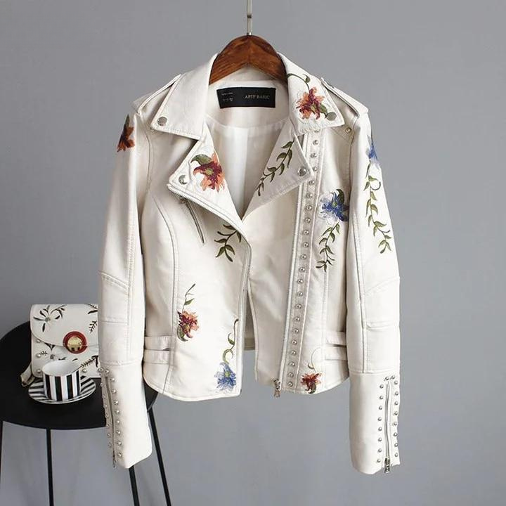 Quinn - veste vintage brodée