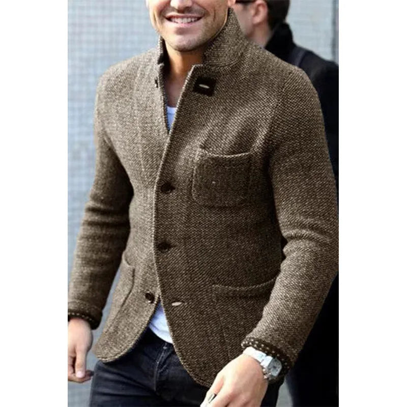 Bram London Elegance Cardigan - Cardigan élégant et tricoté