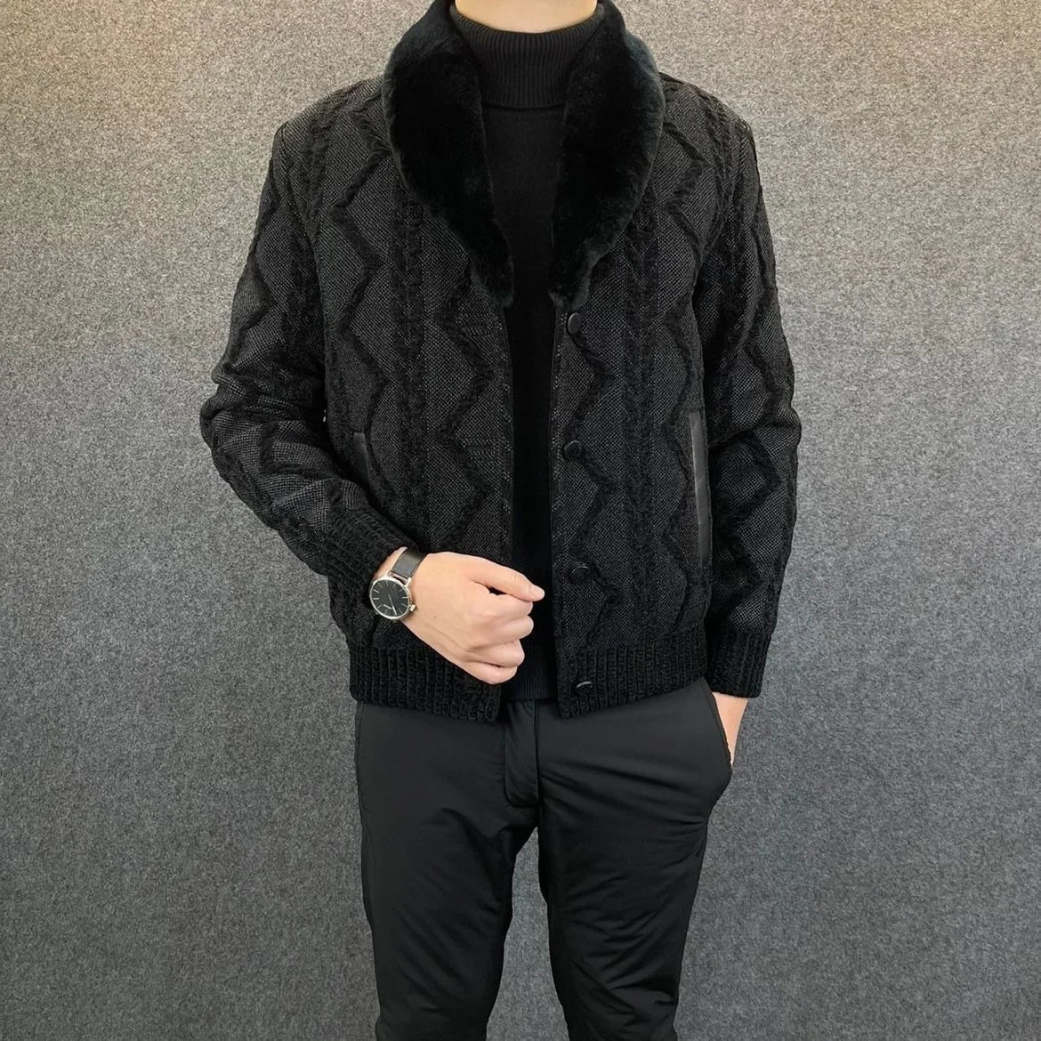 Niek Reversible Cardigan - Reversible & Comfy