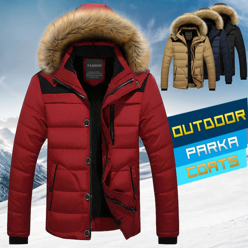 Victor Winter Parka - Manteau d'hiver avec capuche