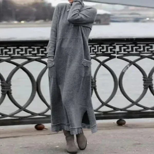 Robe pull - Projet Paris - Élégance et confort - Parfaite pour les journées fraîches et stylées
