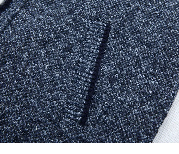 Maarten Winter Cardigan - Cardigan surdimensionné avec fermeture éclair
