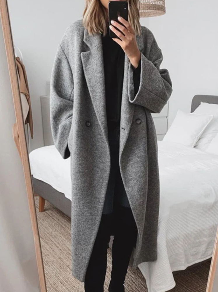 Maryanne - Manteau long surdimensionné