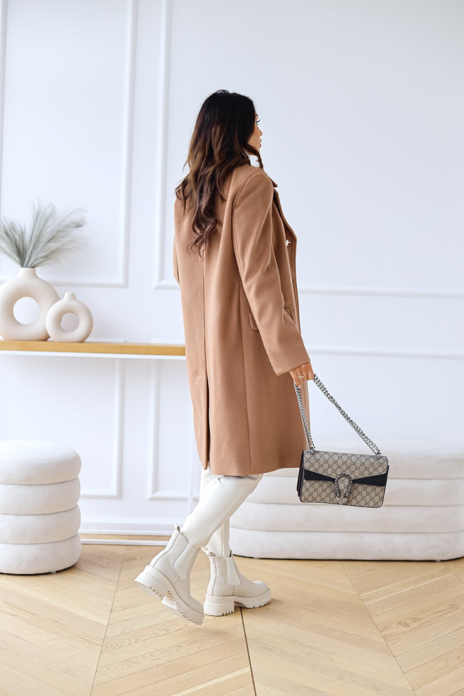 Manteau double boutonnage