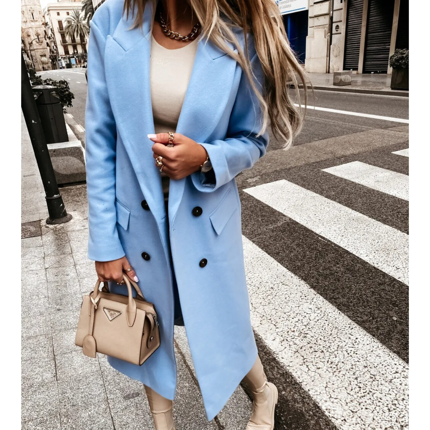 Eileen - trench vintage stylé et surdimensionné