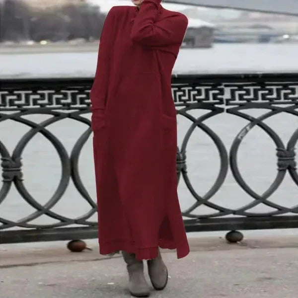 Robe pull - Projet Paris - Élégance et confort - Parfaite pour les journées fraîches et stylées