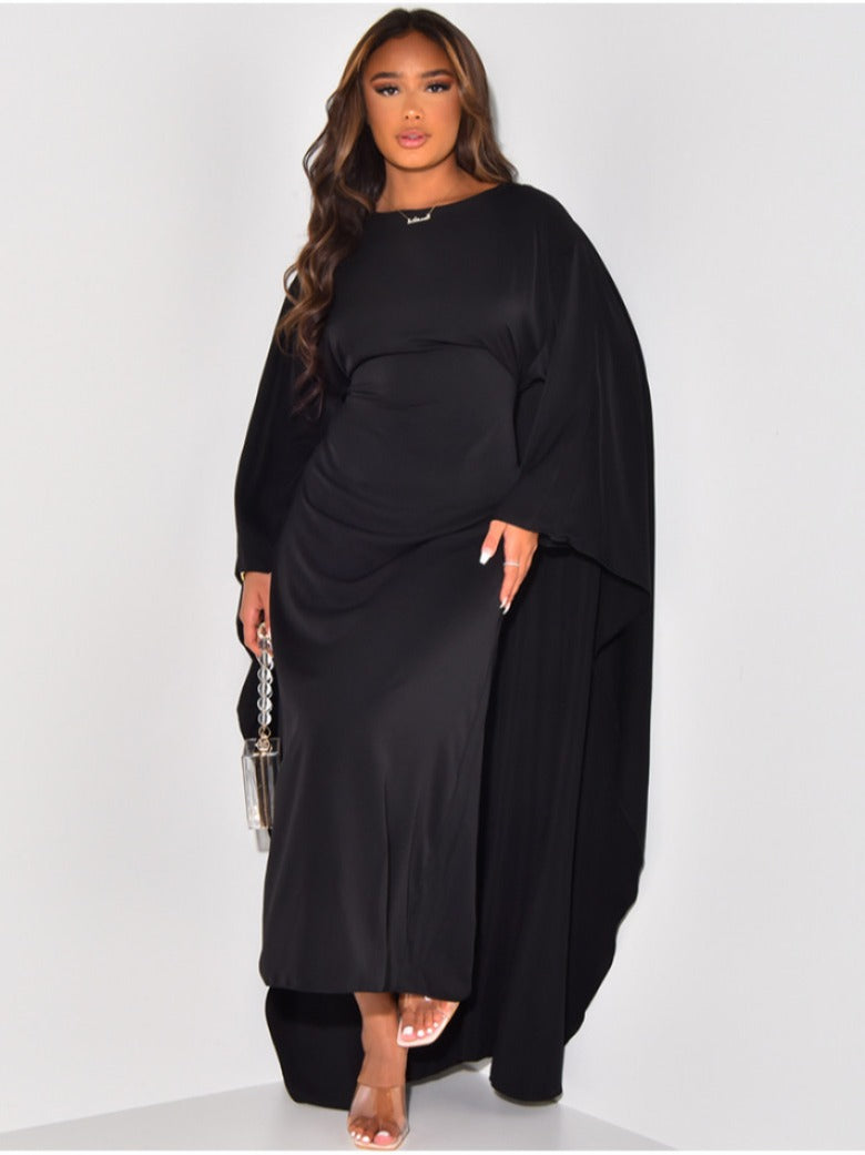 Robe élégante avec manches chauve-souris - Tendance et fluide - Projet Paris