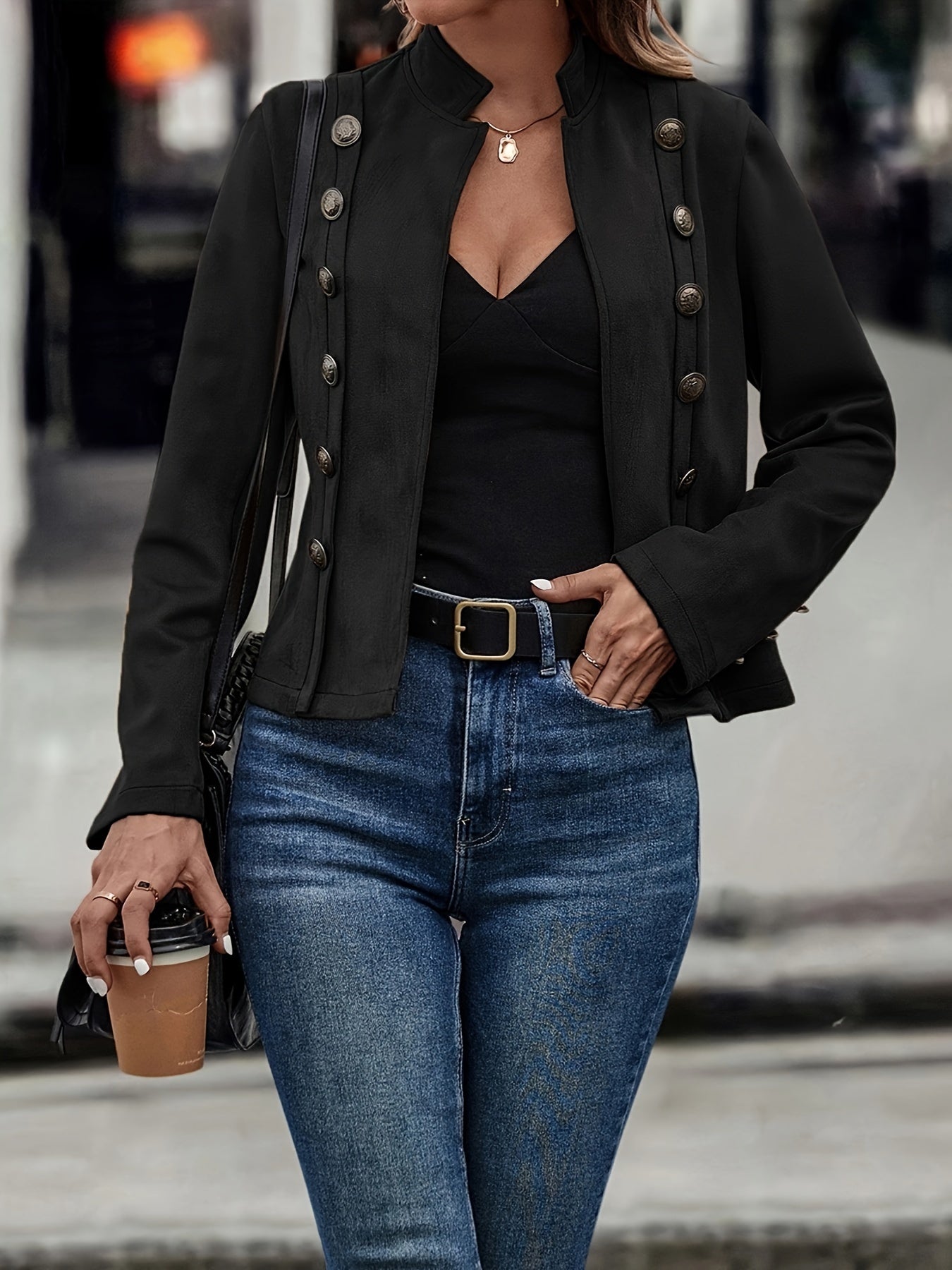 Johnna - Veste tailleur élégante