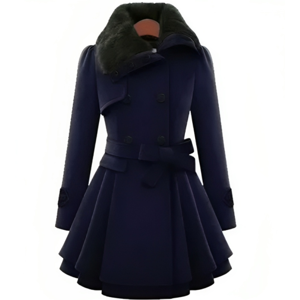 Trench coat élégant d'hiver pour femmes – Chic et protecteur – Projet Paris – Parfait pour les jours froids