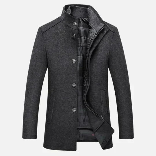 Trenchy | Trenchcoat en laine élégant pour les journées froides