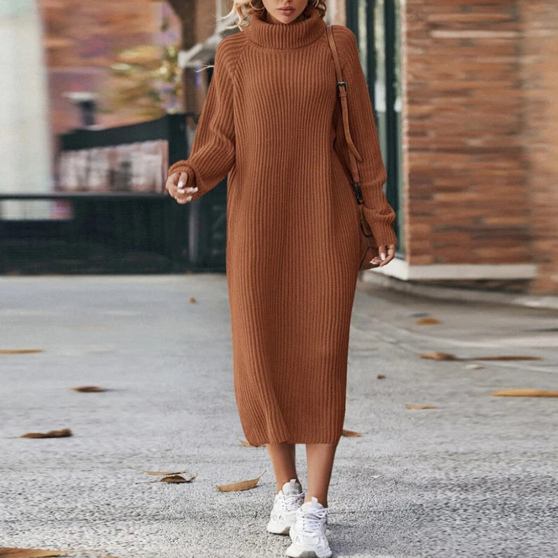 Robe tricotée - Confortable - Projet Paris - Douce et élégante - Manches longues