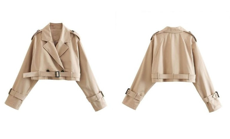 Nadine - trench-coat court décontracté