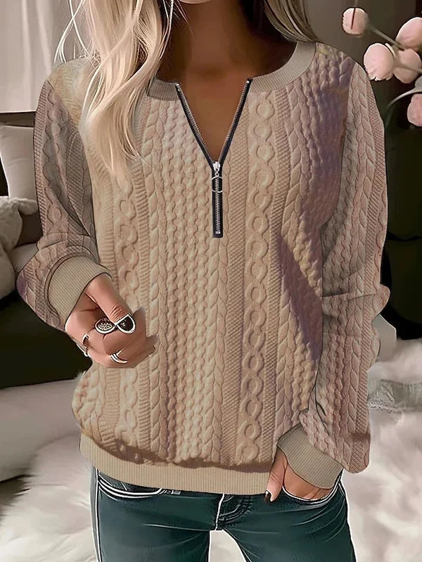 Pull en tricot décontracté pour femmes