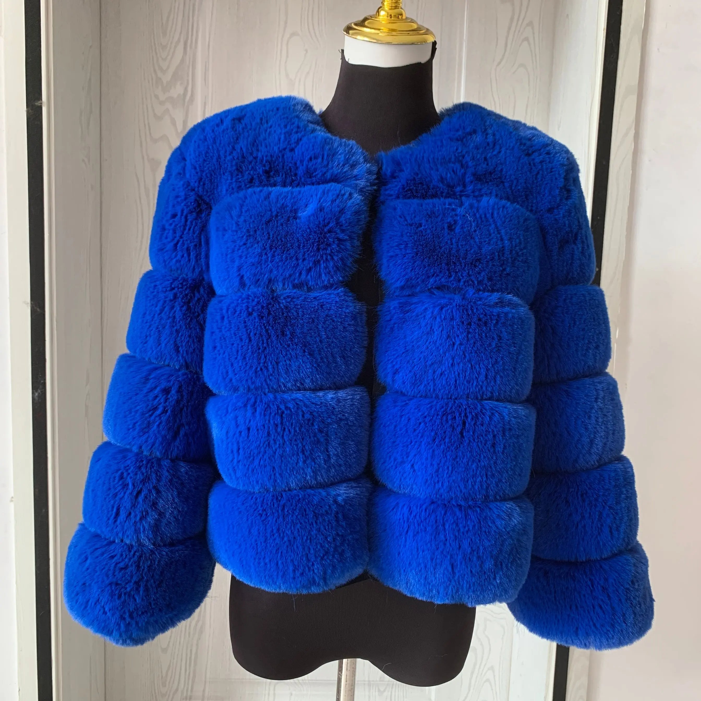 Manteau d'hiver élégant et chaud pour femmes