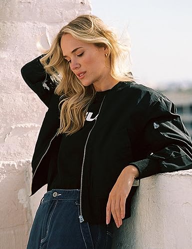 Jaylah - veste bombardier streetwear décontractée