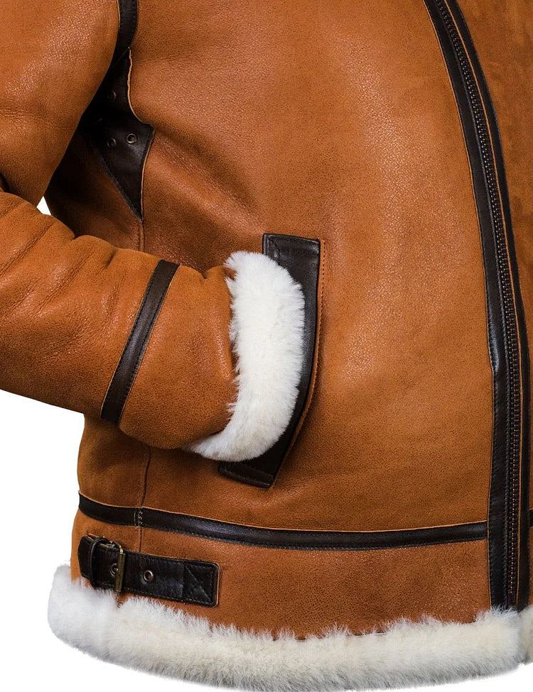 MAZE - Manteau d'hiver en cuir