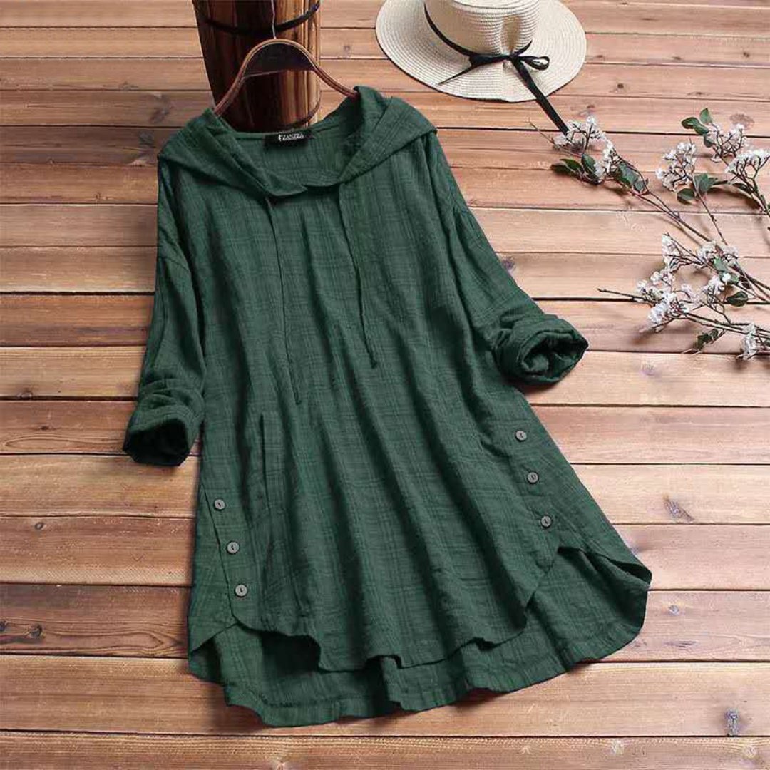 Robe tunique avec capuche - Confort et style - Projet Paris - Parfaite pour une tenue décontractée