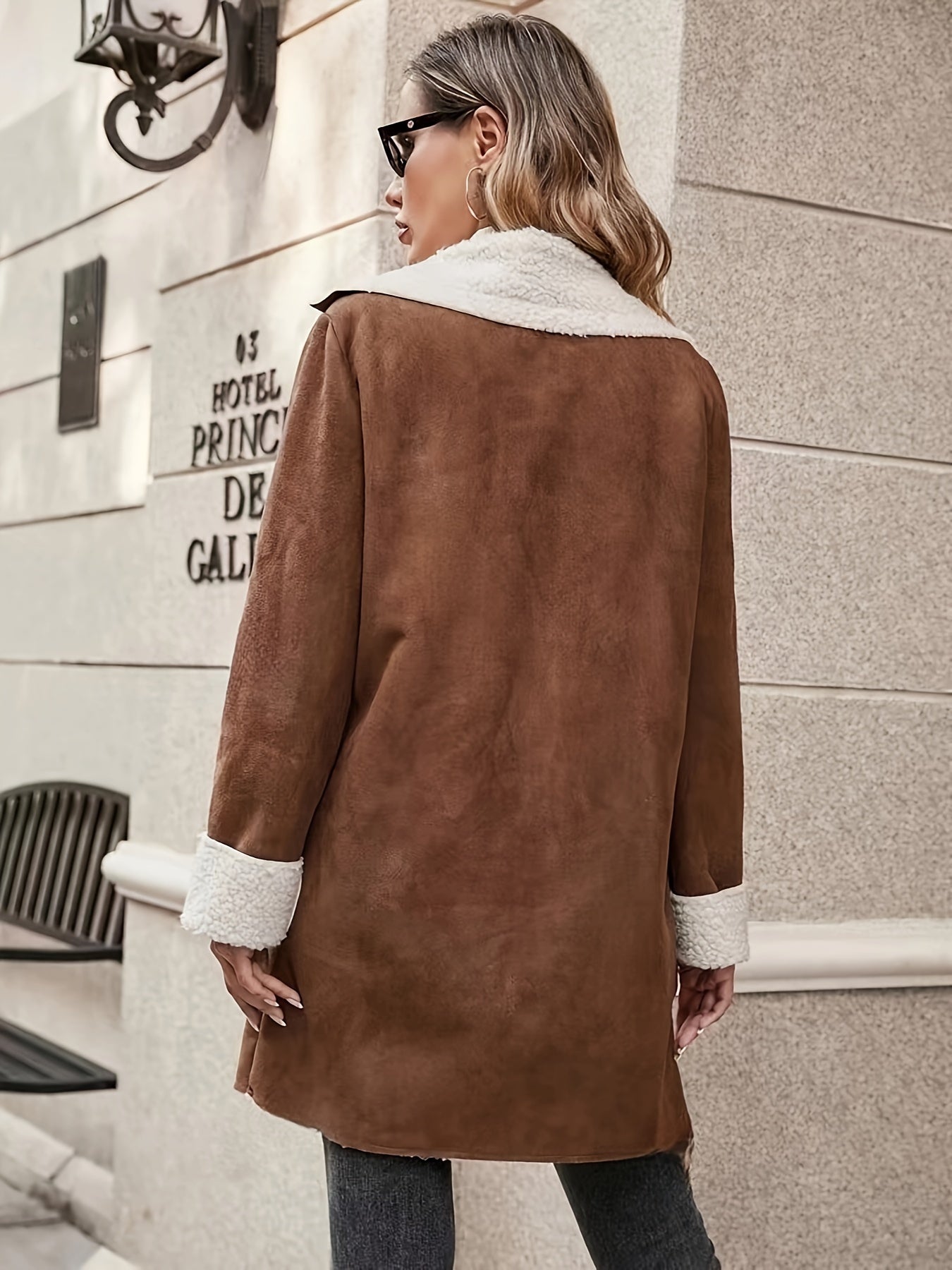 Colette - Veste isolée avec doublure en sherpa