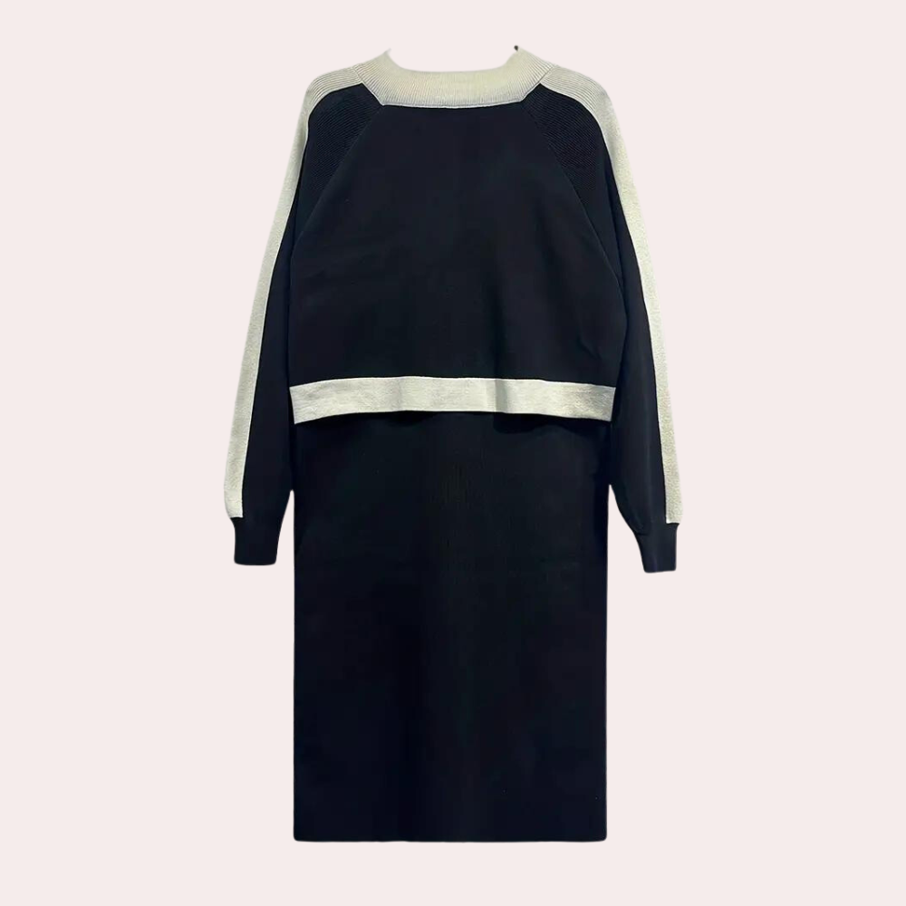 Robe midi ajustée et tendance pour femmes - Slim fit - Projet Paris - Silhouette affinée