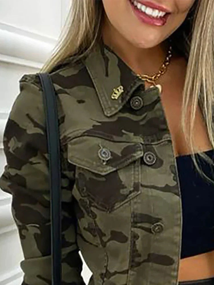 Amber - Veste de camouflage élégante