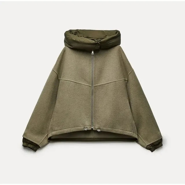 Paula - Veste ample et décontractée avec capuche
