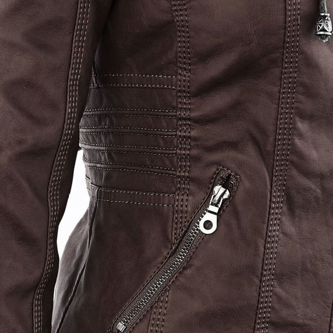 Veste d'hiver pour femmes avec capuche