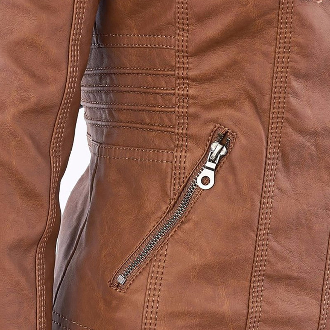Veste d'hiver pour femmes avec capuche