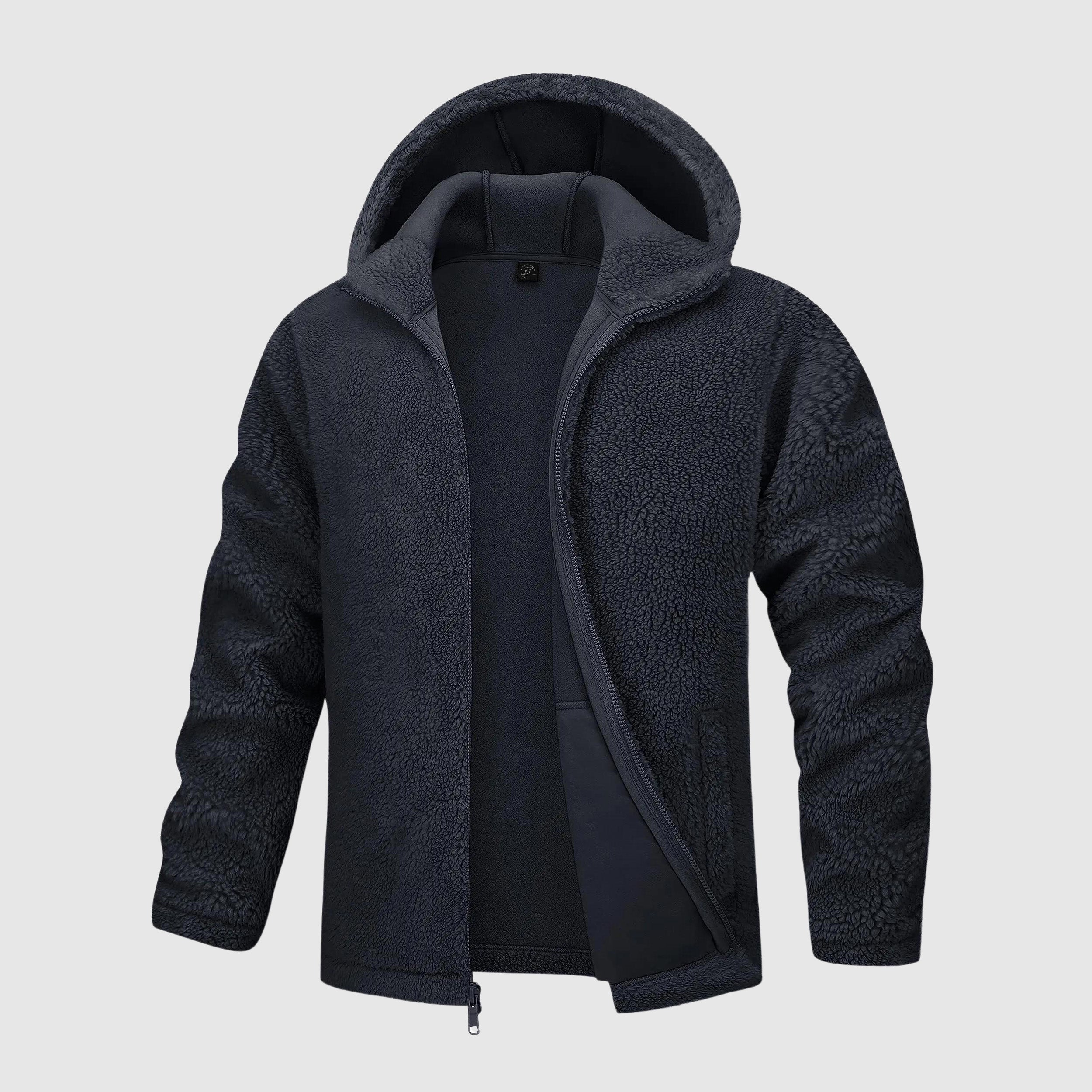 Ruben - Veste Sherpa à capuche - Confort et style ultimes