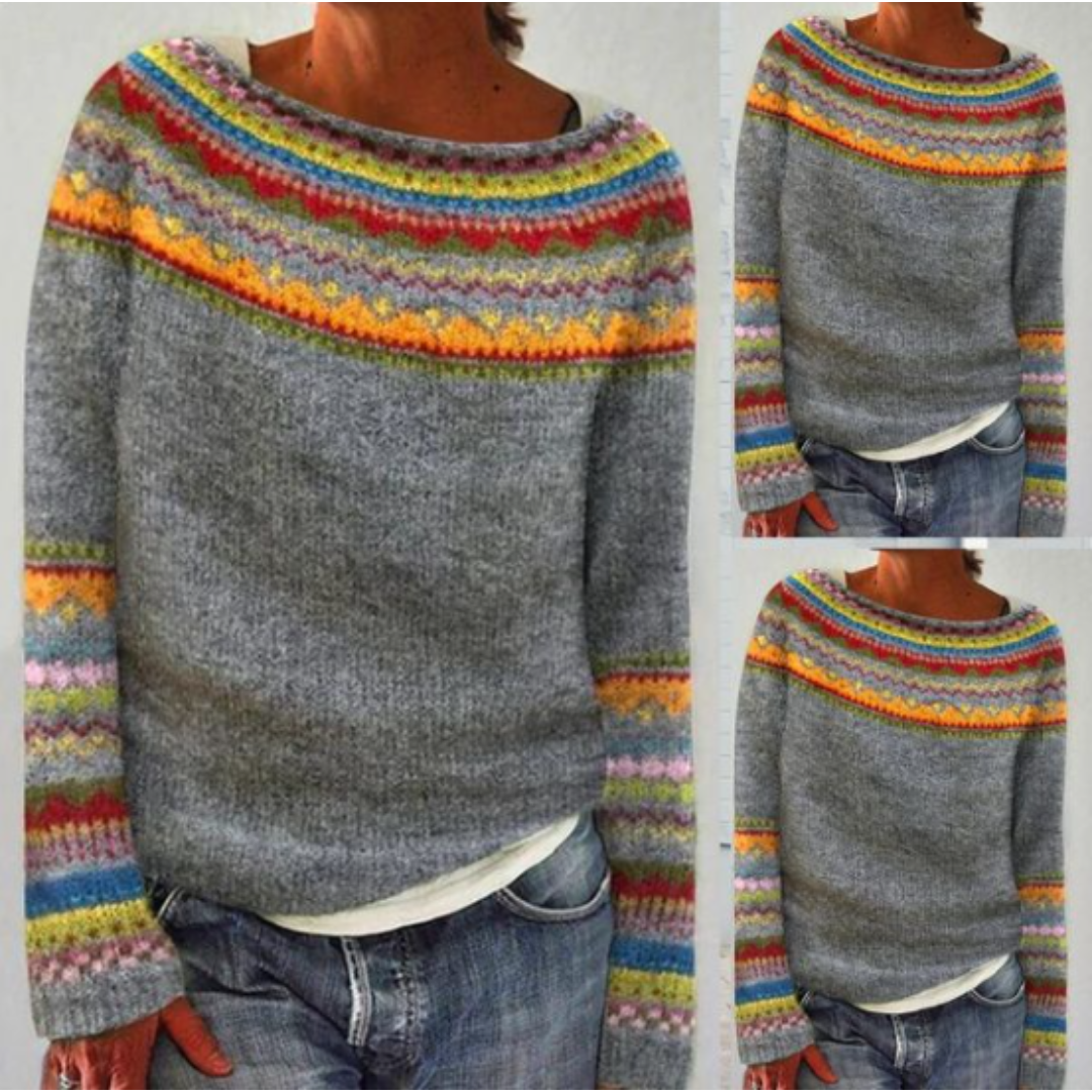 Elisa | Pull rétro pour femmes
